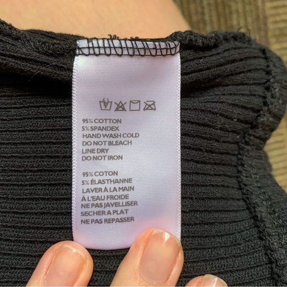 Urban Outfitters Black Tube Top - Picture 5 of 6